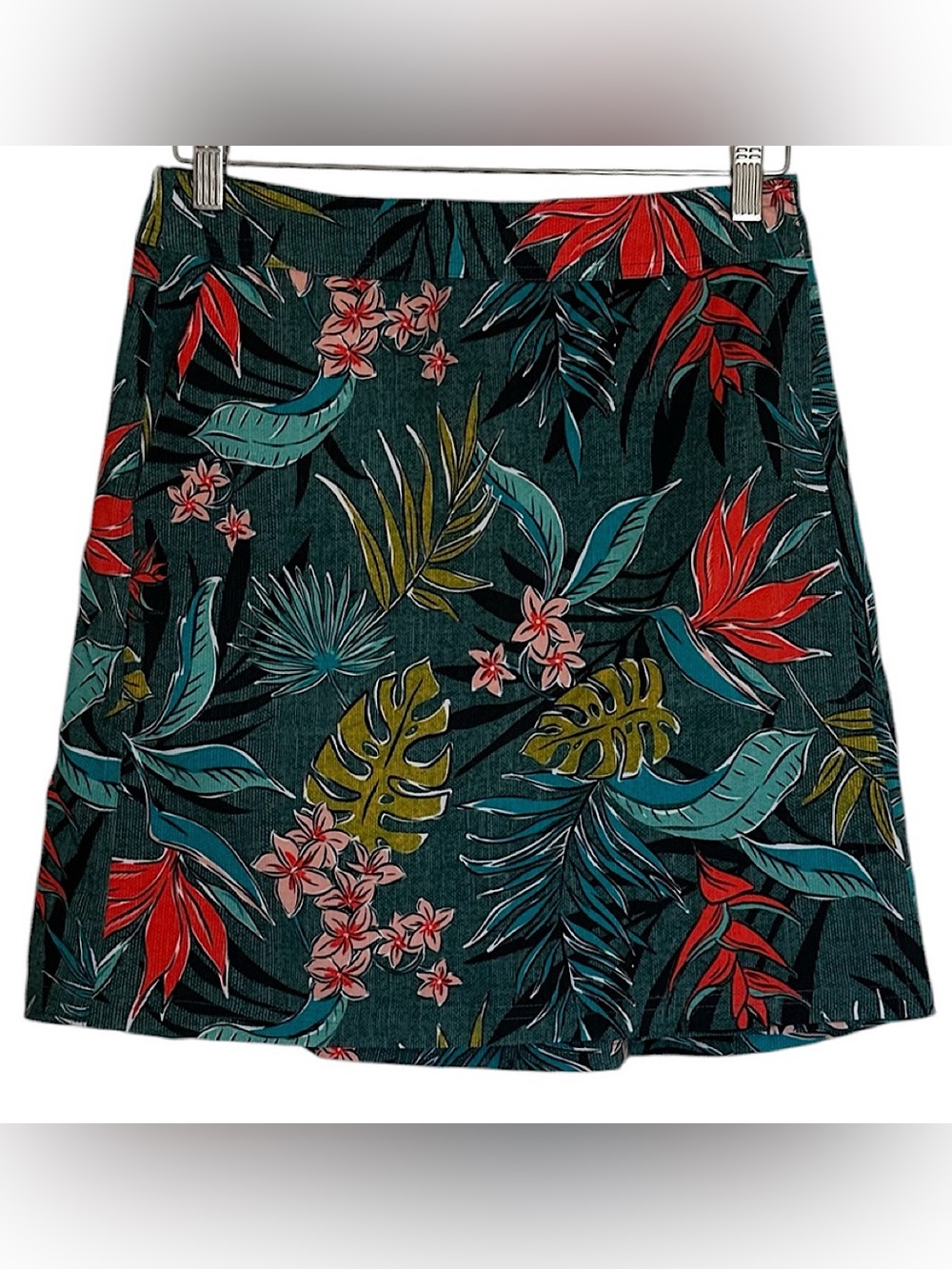 Rip Skirt Hawaii Wrap Skirt Womens Sz S Multicolor Bali Jungle Cover Up Length 2